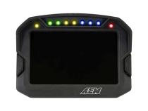 CD-5 Carbon Non-Logging/Non GPS Display 5-inch diagonal screen, carbon fiber composite enclosure, wiring harness included AEM Electronics