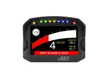 CD-5L Carbon Logging Display 5-inch diagonal screen, carbon fiber composite enclosure, wiring harness included AEM Electronics