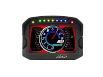 CD-5G Carbon Non-Logging Display with Internal GPS 5-inch diagonal screen, carbon fiber composite enclosure, GPS antenna and wiring harness included AEM Electronics