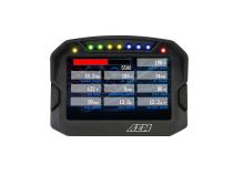 CD-5G Carbon Non-Logging Display with Internal GPS 5-inch diagonal screen, carbon fiber composite enclosure, GPS antenna and wiring harness included AEM Electronics