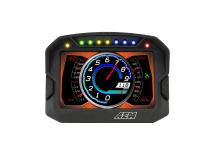 CD-5G Carbon Non-Logging Display with Internal GPS 5-inch diagonal screen, carbon fiber composite enclosure, GPS antenna and wiring harness included AEM Electronics