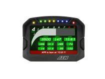 CD-5LG Carbon Logging Display with Internal GPS 5-inch diagonal screen, carbon fiber composite enclosure, GPS antenna and wiring harness included AEM Electronics