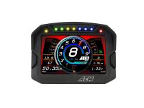CD-5LG Carbon Logging Display with Internal GPS 5-inch diagonal screen, carbon fiber composite enclosure, GPS antenna and wiring harness included AEM Electronics
