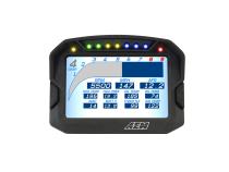 CD-5LG Carbon Logging Display with Internal GPS 5-inch diagonal screen, carbon fiber composite enclosure, GPS antenna and wiring harness included AEM Electronics
