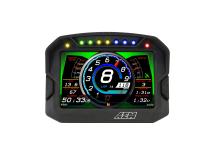 CD-5LG Carbon Logging Display with Internal GPS 5-inch diagonal screen, carbon fiber composite enclosure, GPS antenna and wiring harness included AEM Electronics