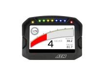 CD-5LG Carbon Logging Display with Internal GPS 5-inch diagonal screen, carbon fiber composite enclosure, GPS antenna and wiring harness included AEM Electronics