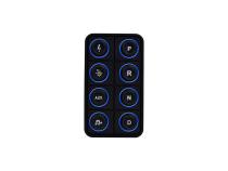 8-Button CAN Keypad EV programmable button pad for use with VCU200 or VCU300 AEM Electronics