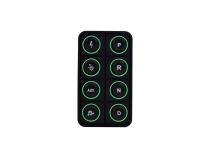 8-Button CAN Keypad EV programmable button pad for use with VCU200 or VCU300 AEM Electronics
