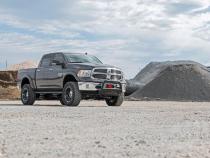 6.0 Inch Dodge Suspension Lift Kit Vertex Struts and Vertex Shocks 12-Up Ram 1500 4WD Rough Country