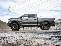 2.5 Inch Ram Leveling Kit w/ V2 Shocks Coil Spring For 14-Up 2500/3500 4WD Rough Country