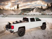 Revolver X2 Hard Rolling Truck Bed Cover Rails Mounted Low Enough To Use Standard C Clamps 1988-2013  C/K Pickup/Silverado/Sierra 1500/1988-2014 2500 HD/3500 HD 6 Foot 6 Inch Bed BAK