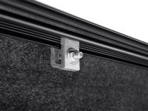 Revolver X2 Hard Rolling Truck Bed Cover Rail Mounts Near Top of Bed Rail Rails Can Be Lowered Using Drop Down Brackets 2022-2026 Toyota Tundra 5 Foot 7 Inch Bed with or without Deck Rail System without Trail Special Edition Storage Boxes BAK