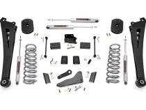 4.5 Inch Suspension Lift Kit Coil Springs Radius Arms 14-18 RAM Powerwagon 2500 4WD Gas Rough Country