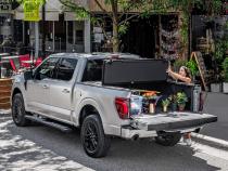 BAKFlip MX4 (GEN 3) Hard Folding Truck Bed Cover Matte Finish 2024-2025 Silverado/Sierra EV 5 Foot 11 Inch Bed with or without Midgate BAK