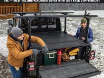 BAKFlip MX4 TS Hard Folding Truck Bed Cover 2016-2023 Toyota Tacoma 5 Foot Bed with Deck Rail System BAK