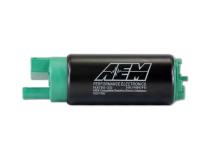 340LPH E85-Compatible High Flow In-Tank Fuel Pump Offset Inlet/340LPH at40psi/Not application specific AEM Electronics