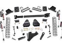 6 Inch Suspension Lift Kit w/Front Drive Shaft Vertex 17-19 F-250 4WD w/Overloads Diesel Rough Country