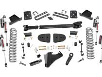 4.5 Inch Suspension Lift Kit w/Front Drive Shaft Vertex 17-19 F-250/350 4WD 4 Inch Axle Diesel Rough Country