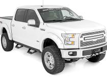 SRX2 Adjustable Aluminum Step Crew Cab 15-22 Ford F-150/17-22 Super Duty Rough Country