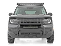 Nudge Bar 20 Inch Chrome Series Single Row LED 21-Up Ford Bronco Sport Rough Country