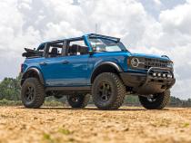 Nudge Bar 20 Inch Black Series DRL Single Row LED 21-Up Ford Bronco 4WD Rough Country