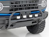 Nudge Bar 3 Inch Osram Wide Angle Led (x4) 21-Up Ford Bronco 4WD Rough Country