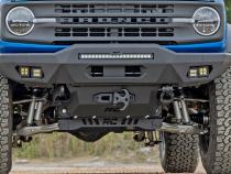 Hidden Winch Mount with 12000S Winch 21-Up Ford Bronco 4WD Rough Country
