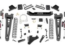 6 Inch Suspension Lift Kit w/Radius Arms Vertex 17-19 F-250/350 4WD Diesel 4 Inch Axle w/Overloads Rough Country