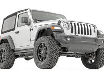 3.5 Inch Jeep Suspension Lift Kit Preminum N3 Stage 2 Coils &amp;amp; Adj. Control Arms 18-20 Wrangler JL-2 Door Rough Country
