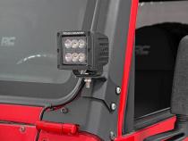 Jeep Lower A-Pillar Light Mounts 97-06 Wrangler TJ Rough Country
