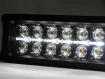 Sierra Mesh Grille 30 Inch Dual Row Black Series LED w/Amber DRL 14-15 Sierra 1500 Rough Country