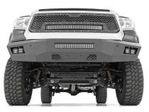 Toyota Mesh Grille w/30 Inch Dual Row Black Series LED w/Amber DRL 14-17 Tundra Rough Country