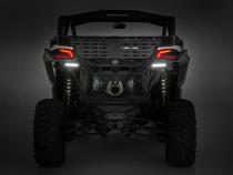 6-inch Slimline Cree LED Light Bars Pair Black Series Rough Country
