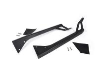 Jeep 50 Inch Straight LED Light Bar Upper Windshield Mounts 87-95 YJ Rough Country