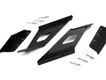 54 Inch Curved LED Light Bar Upper Windshield Mounts 15-20 SUVs Rough Country