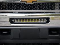 Chevrolet 20 Inch LED Light Bar Hidden Bumper Mounts 11-14 Silverado 2500HD Rough Country