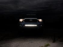 Toyota 30 Inch LED Hidden Bumper Mounts 05-15 Tacoma Rough Country