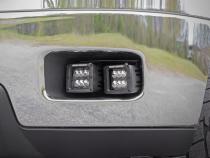 Chevrolet LED Fog Light Kit Black Series 11-14 Silverado HD Rough Country