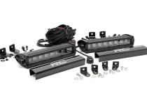 8 Inch LED Grille Kit Black Series 17-19 F-250 Lariat Rough Country
