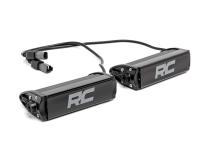 6 Inch CREE LED Light Bars Pair Chrome Series Rough Country
