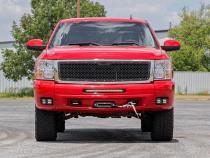 Chevrolet LED Fog Light Kit Black Series w/White DRL 07-13 Silverado 1500 Rough Country