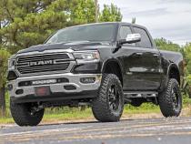 Dodge 20 Inch LED Bumper Kit Black Series w/Amber White DRL 19-20 RAM 1500 Rough Country