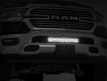 Dodge 20 Inch LED Bumper Kit Black Series w/Amber White DRL 19-20 RAM 1500 Rough Country