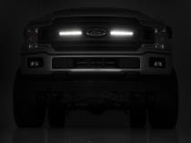 Dual 10 Inch LED Chrome Series Grille Kit 18-20 F-150 XLT Rough Country