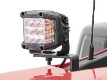 Chevy 2-inch LED Lower Windshield Ditch Kit Black Series Spot Beam For 19-20 Silverado Rough Country