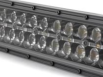 Cree LED Light Bar 20 Inch Dual Row Black Series w/Amber DRL Rough Country