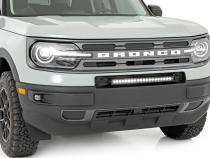 Ford 20.0 Inch LED Bumper Kit w/ Black Series White DRL LED 21-Up Ford Bronco Sport Rough Country