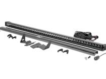 LED Light Upper Windshield 50 Inch Black Single Row 21-Up Ford Bronco Rough Country