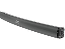 40 Inch Curved CREE LED Light Bar Dual Row Black Series w/Cool White DRL Rough Country