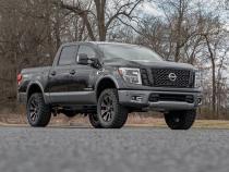 3 Inch Lift Kit Red Nissan Titan 2WD/4WD (2004-2024) Rough Country